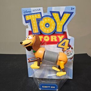 Toy Story 4 Slinky Dog Posable Toy 5" New Pixar Mattel Toy, 2019